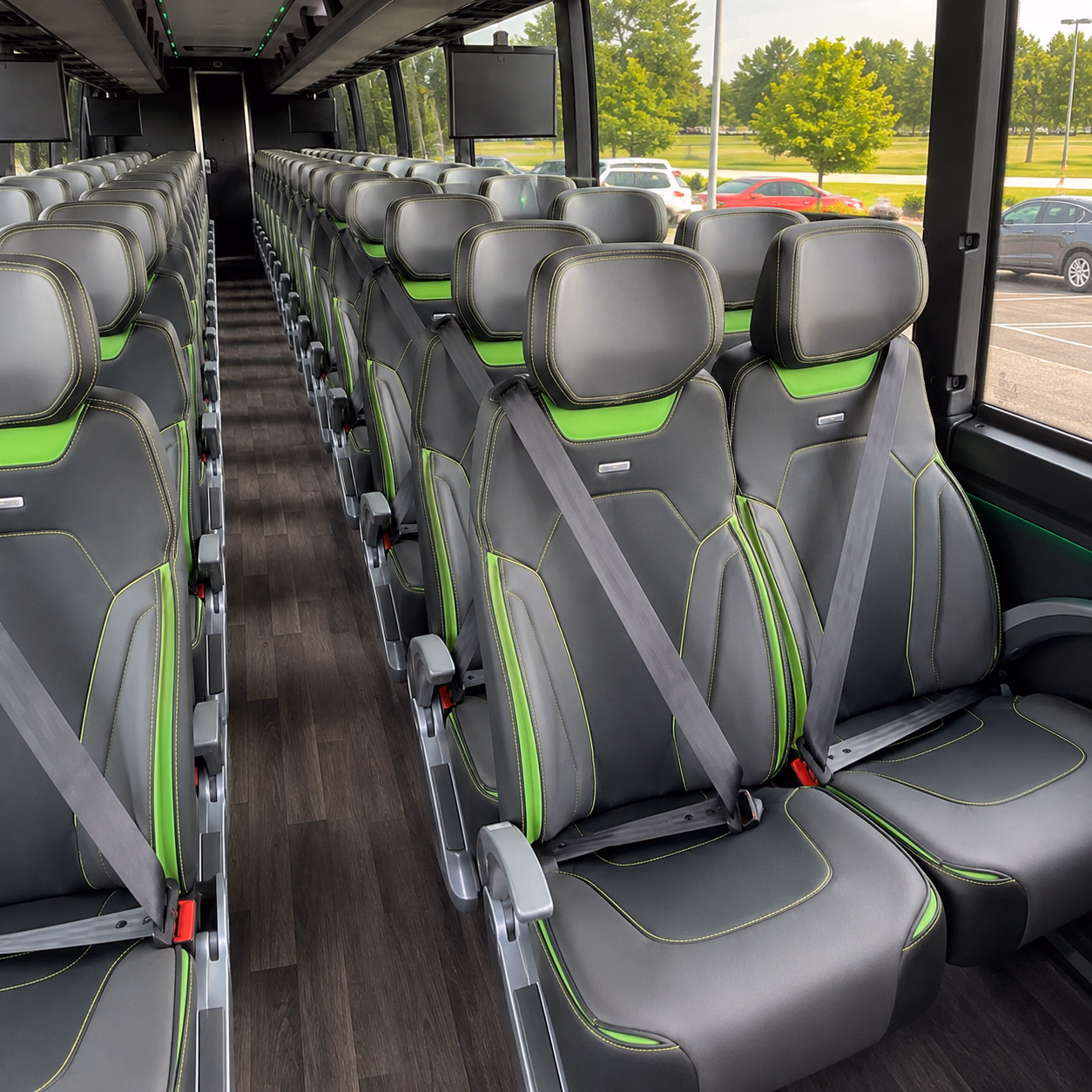 charter buses for multi day wedding weekends in south florida