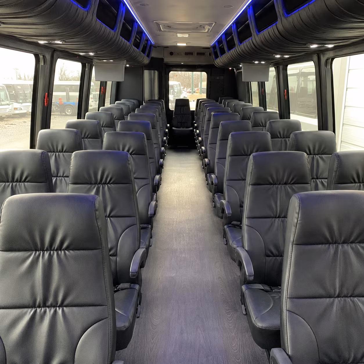 plantation religious group transportation onboard seating